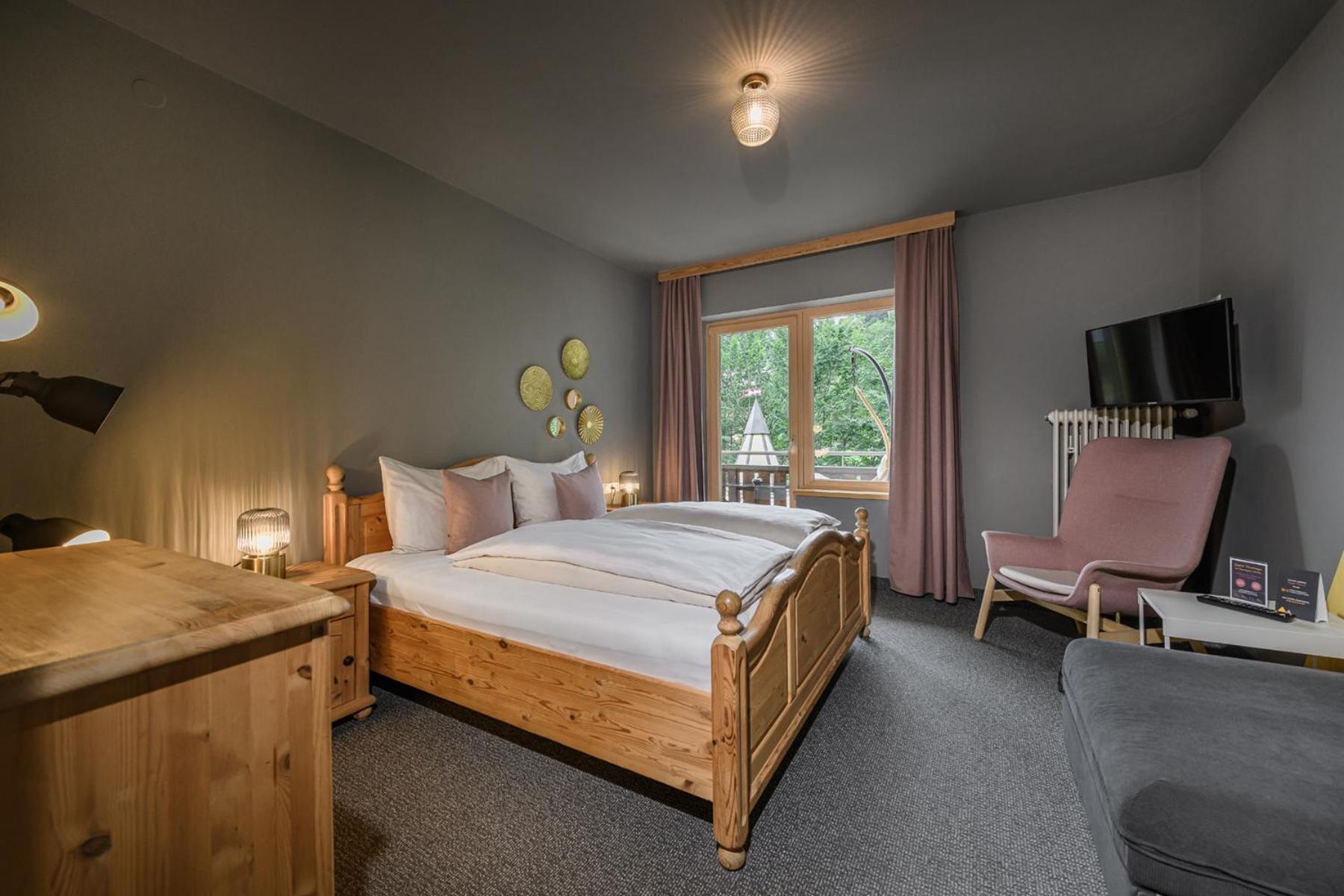 B&B Berglift Direkt An Der Talstation バート・ホーフガシュタイン 部屋 写真