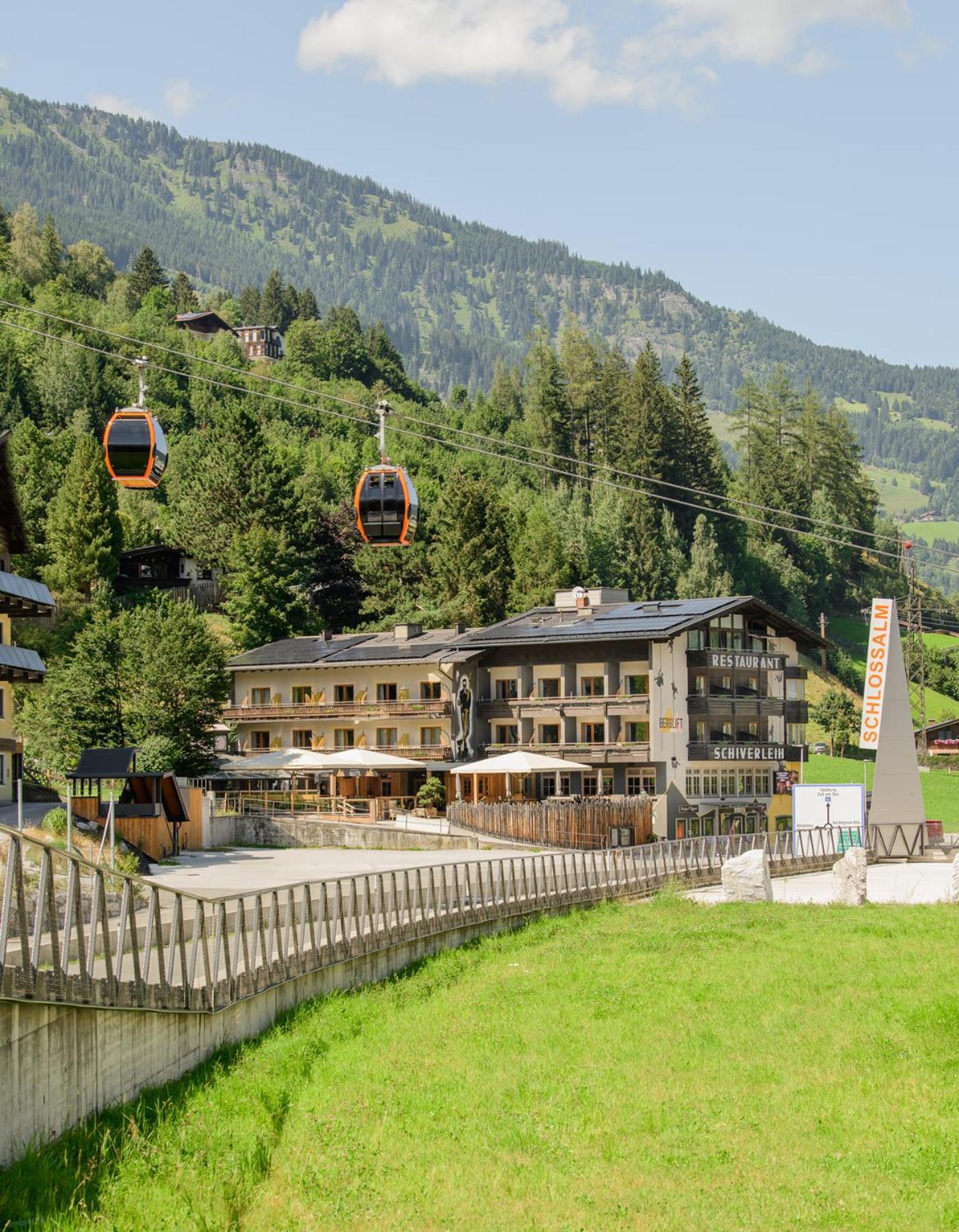 B&B Berglift Direkt An Der Talstation バート・ホーフガシュタイン エクステリア 写真